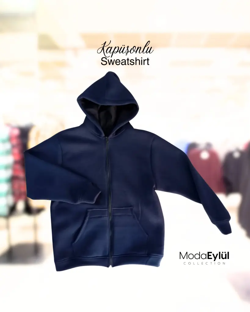 Kapüşonlu Sweatshirt (S)