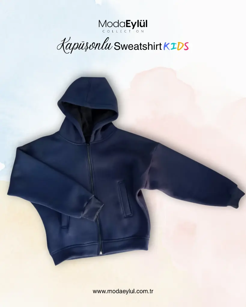 Kapüşonlu Sweatshirt Kids